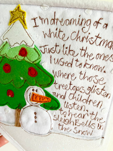 I'm Dreaming of a White Christmas Banner