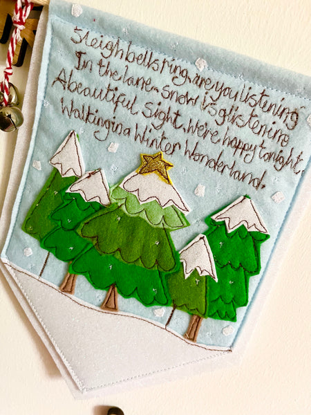 Walking in a Winter Wonderland Banner