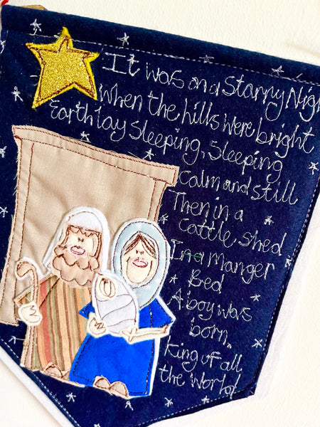 It was on a Starry Night Banner