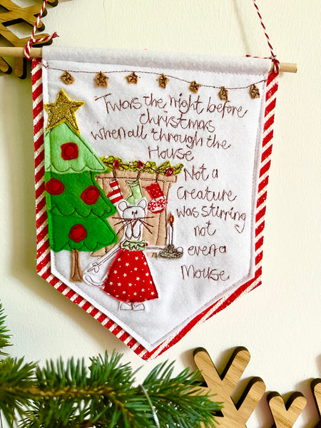 NEW Twas the Night Before Christmas Banner