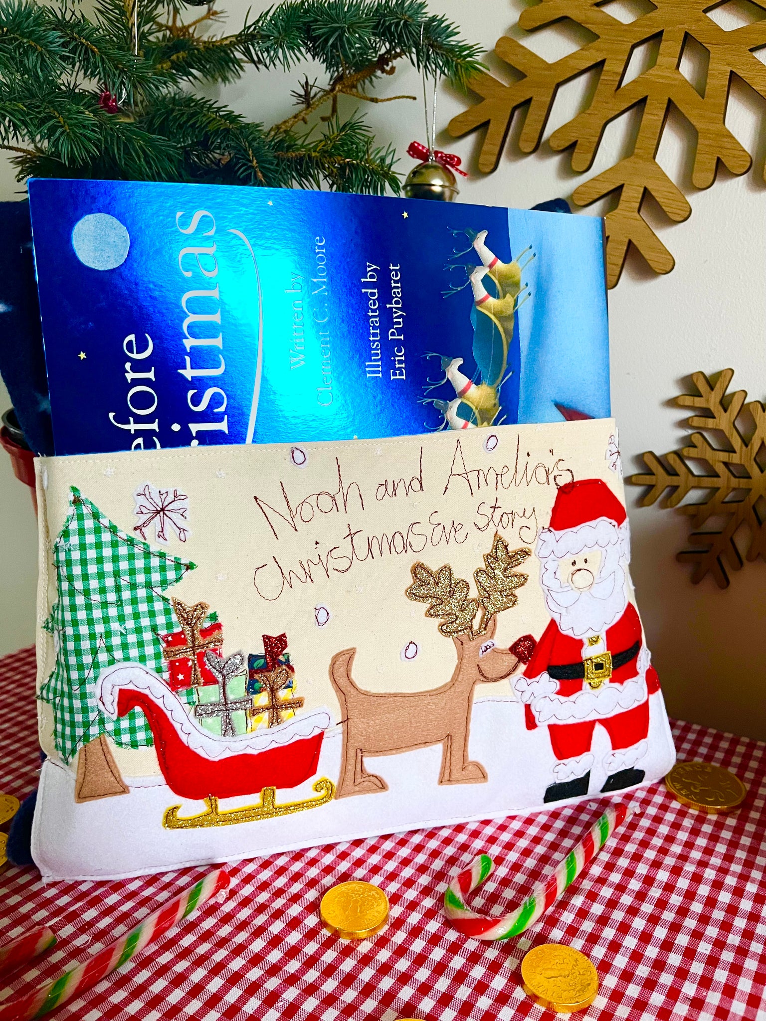Christmas Story Book Cushion