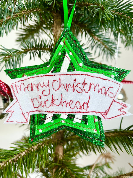 Merry Christmas Dickhead