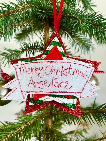 Merry Christmas Arse Face