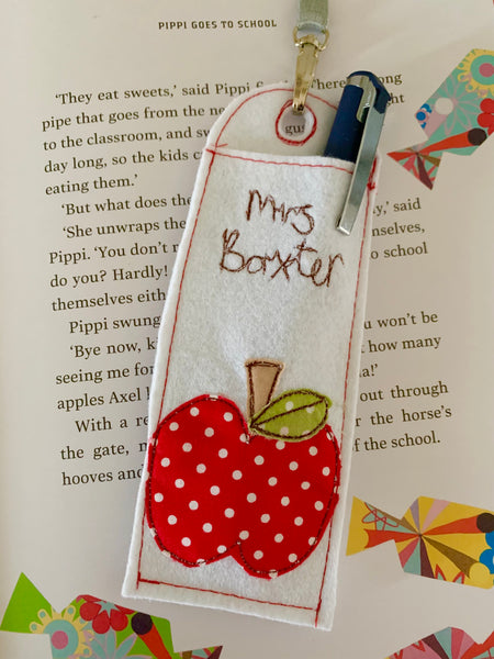 Personalised Teacher Pen Holder Lanyards