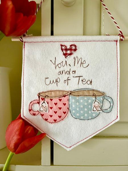 You, Me and a Cup of Tea, banner