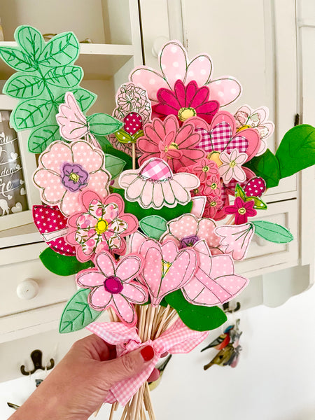 Bunch of Pink Flowers