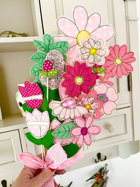 Bunch of Pink Flowers