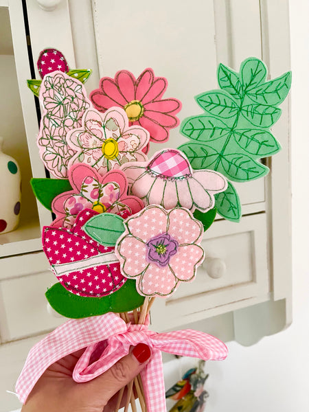 Bunch of Pink Flowers