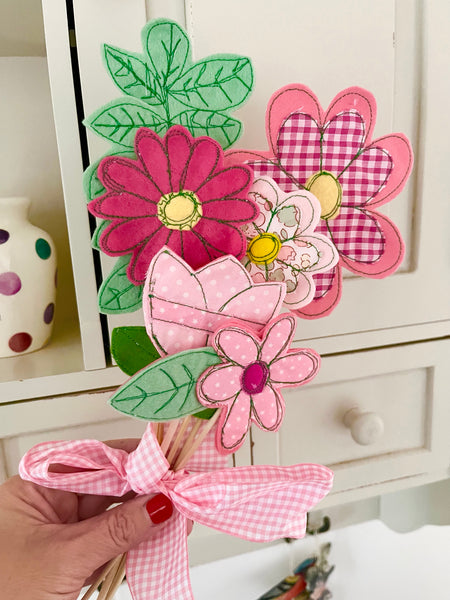 Bunch of Pink Flowers