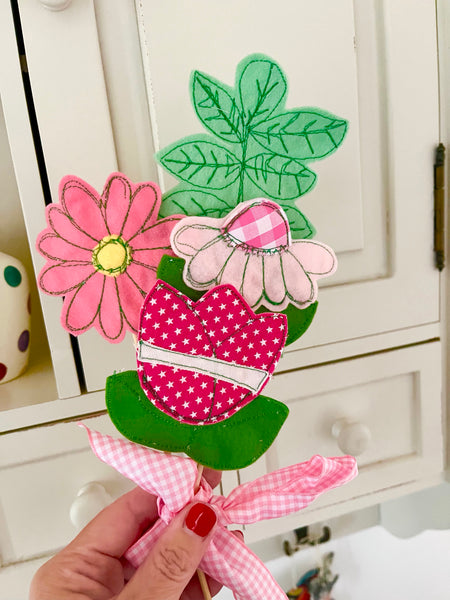 Bunch of Pink Flowers