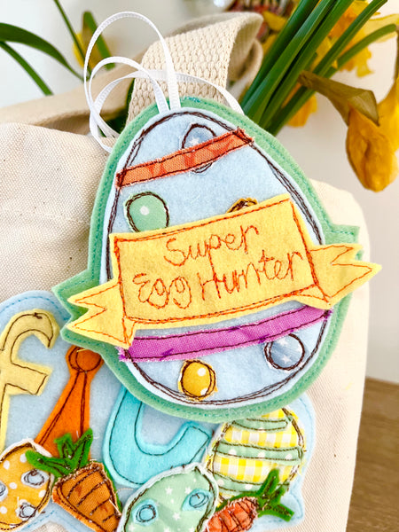 Super Egg Hunter Badge or Decoration