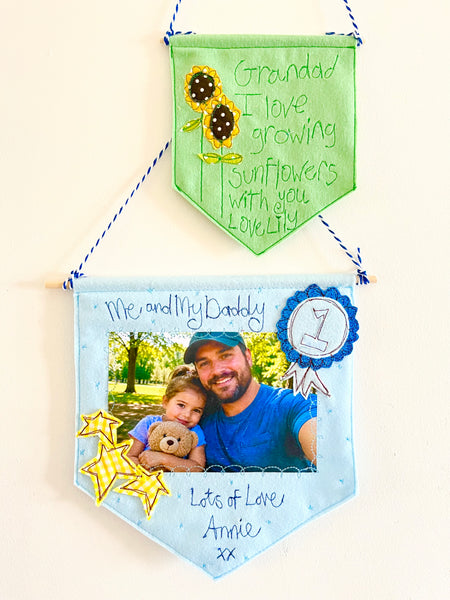 Personalised Child's Handwriting Banner