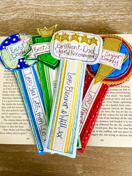 Best Grandad, Dad Medal Bookmark
