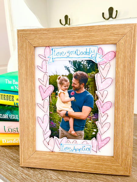 Personalised Dad Picture Frame