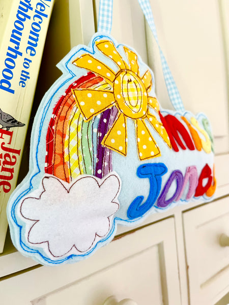 Personalised Teacher Classroom Door Name