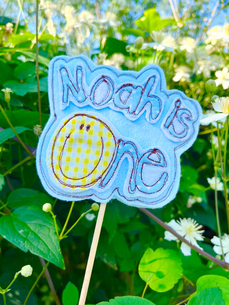 1st Birthday Cake Topper