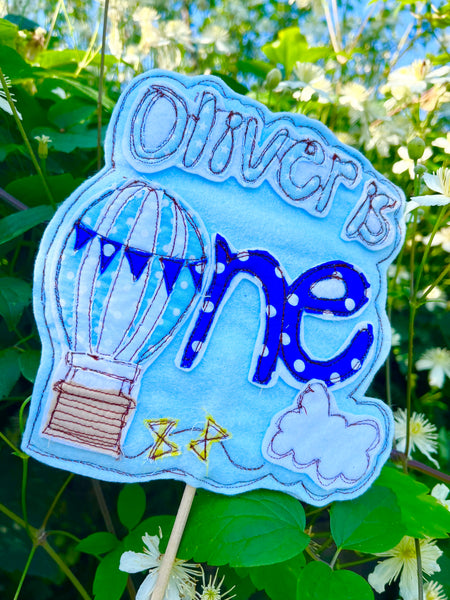 1st Birthday Cake Topper