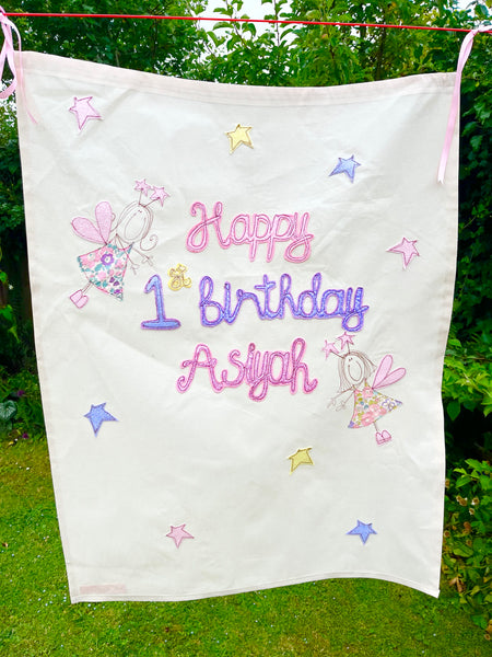 Personalised Happy Birthday Banner