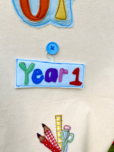 First Day of School Big Banner with changeable School Years