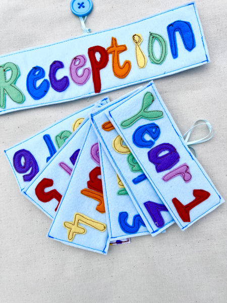 First Day of School Big Banner with changeable School Years