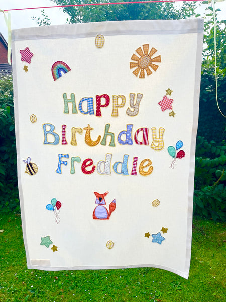 Personalised Happy Birthday Banner