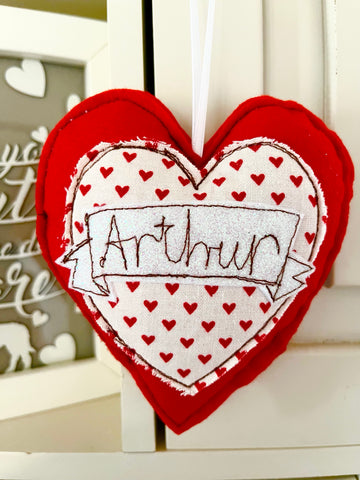 Valentine Hanging Hearts