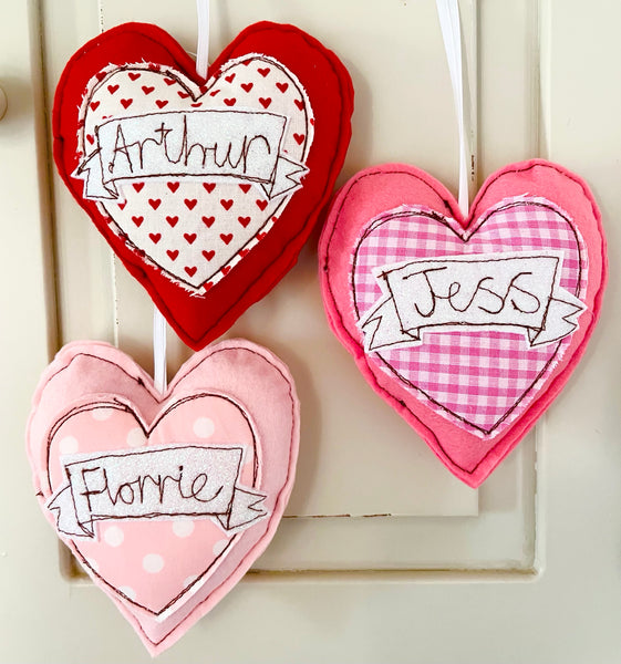 Valentine Hanging Hearts