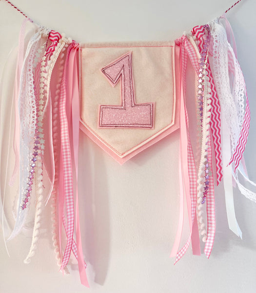 Personalised High Chair Banner or Hanging Decoration