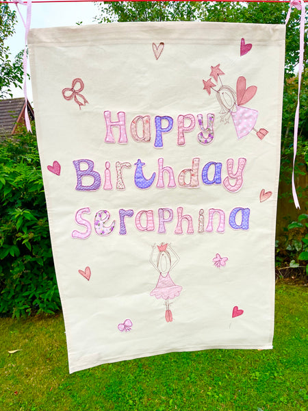 Personalised Happy Birthday Banner