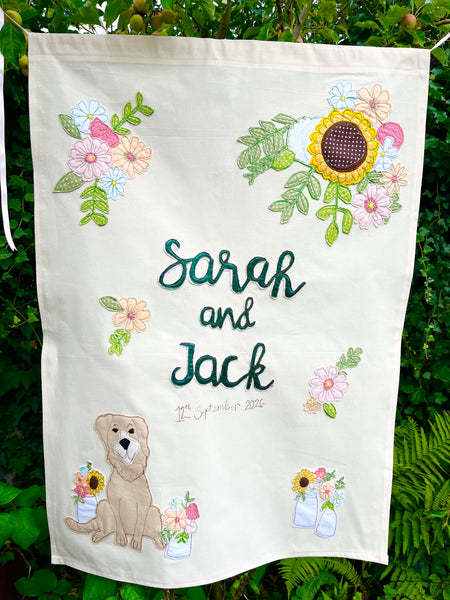 Personalised Wedding Banner