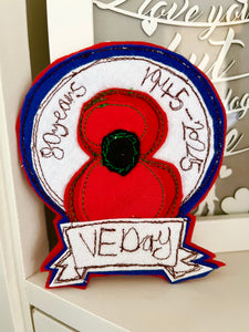 VE Day Celebration Brooch