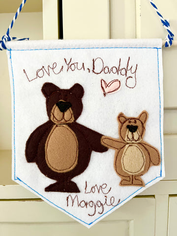 Daddy Bear Banner