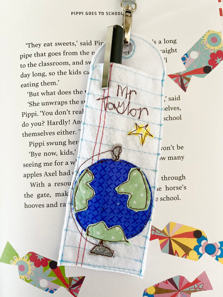 Personalised Teacher Pen Holder Lanyards