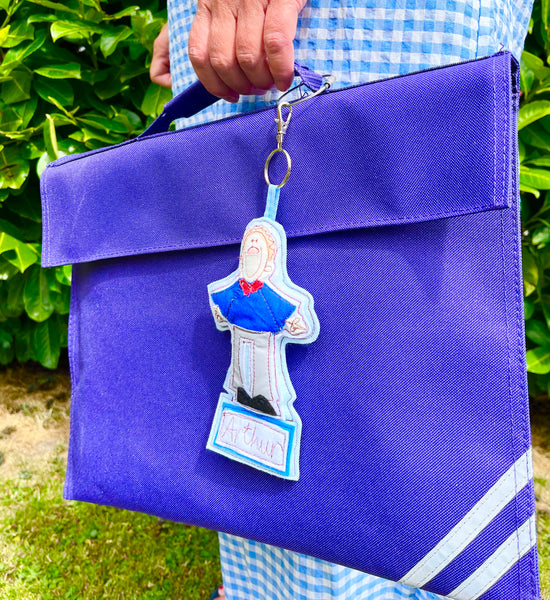Child School Book Bag Tag