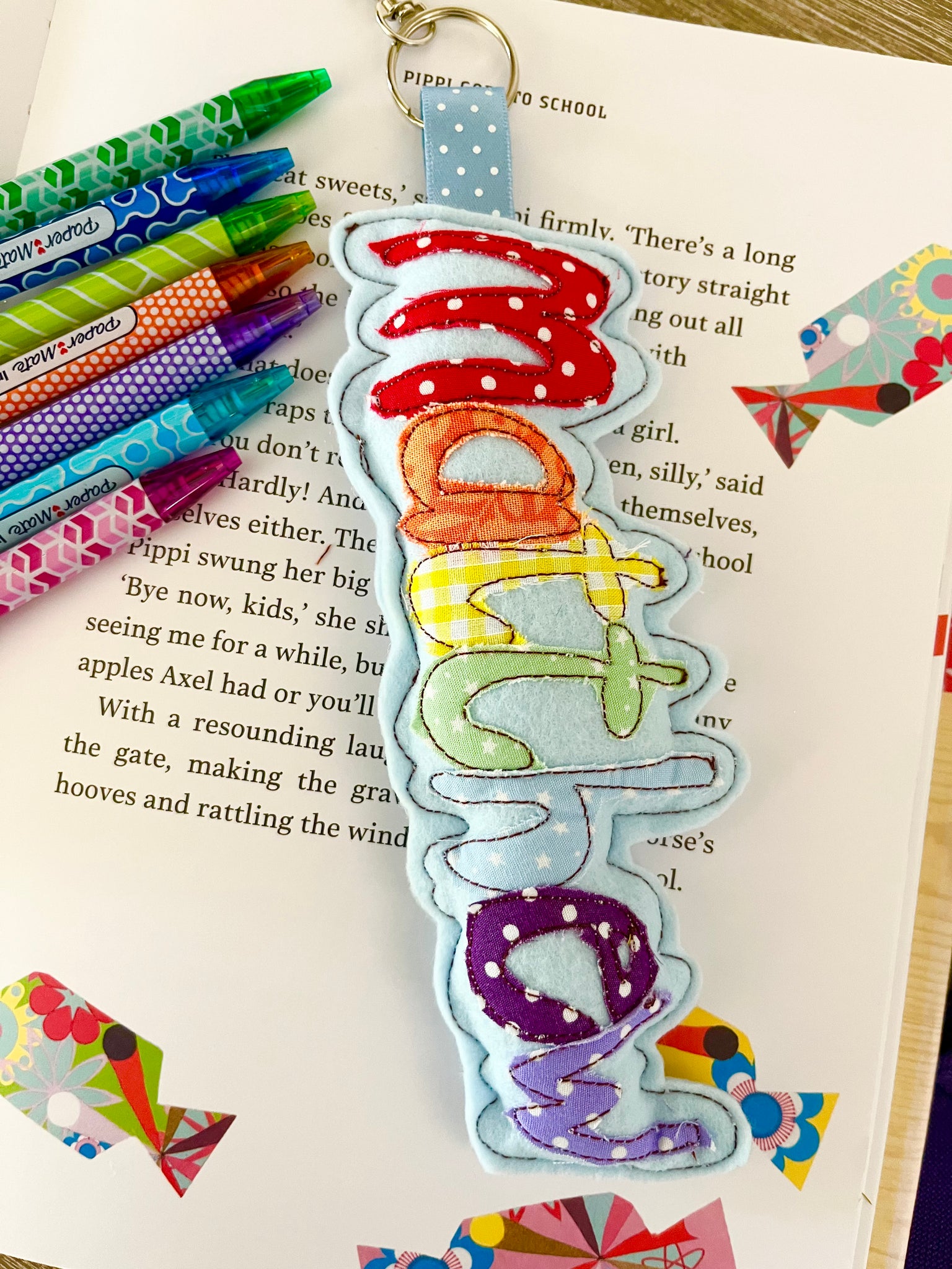 Name School Book Bag Tag