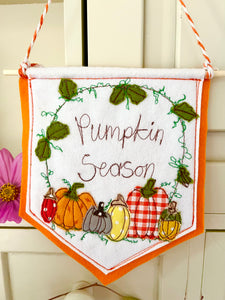 Pumpkin Season Banner