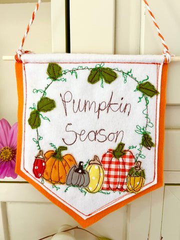 Pumpkin Season Banner