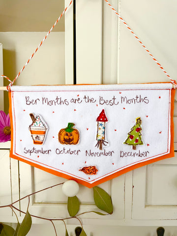 Ber Months are the Best Months Banner