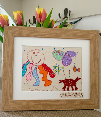 Your Child’s drawing keepsake