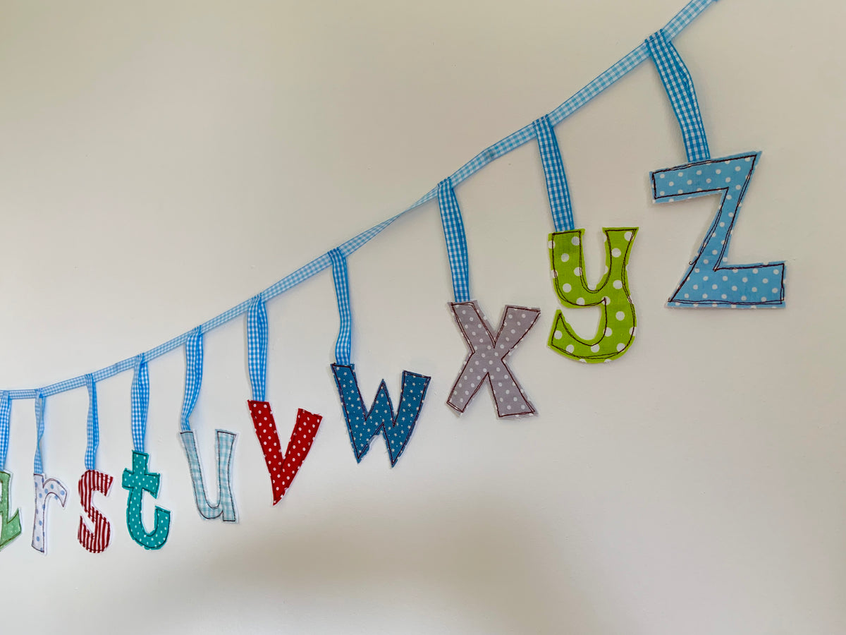 ABC Bunting – Katy Kirkham Designs