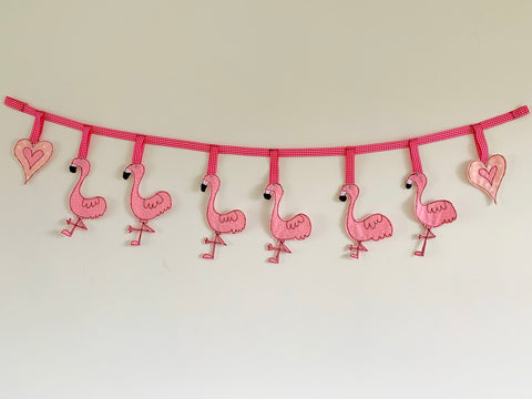 Flamingo Bunting