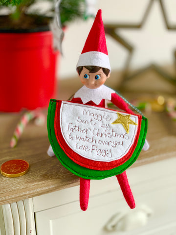 Elf Sent by Father Christmas Sign