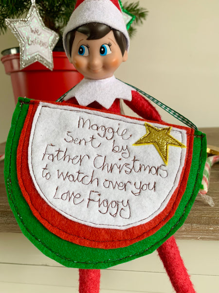 Elf Sent by Father Christmas Sign