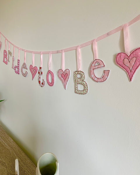 Bride to Be Bunting