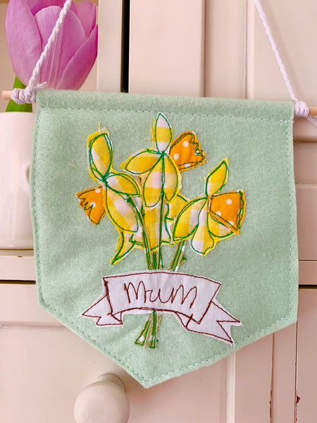 Daffodil Mothersday Banner