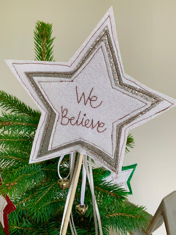 We Believe Star Wand (non personalised)
