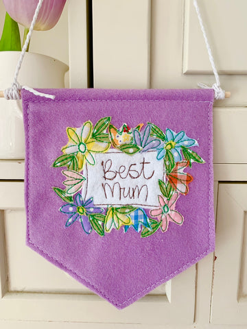 Flowers Mothersday Banner