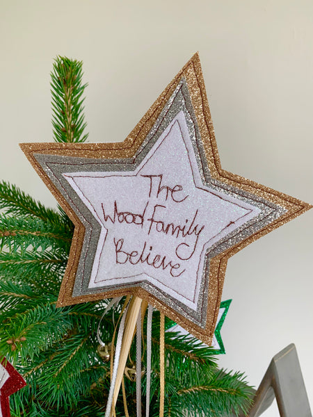 We Believe Star Wand (non personalised)